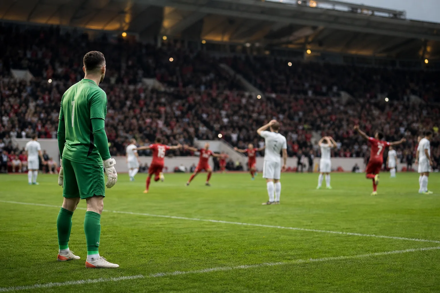 Symbolbild: Ein frühes Tor in einem Bundesliga-Stadion prägt die Stimmung eines Fußballspiels.