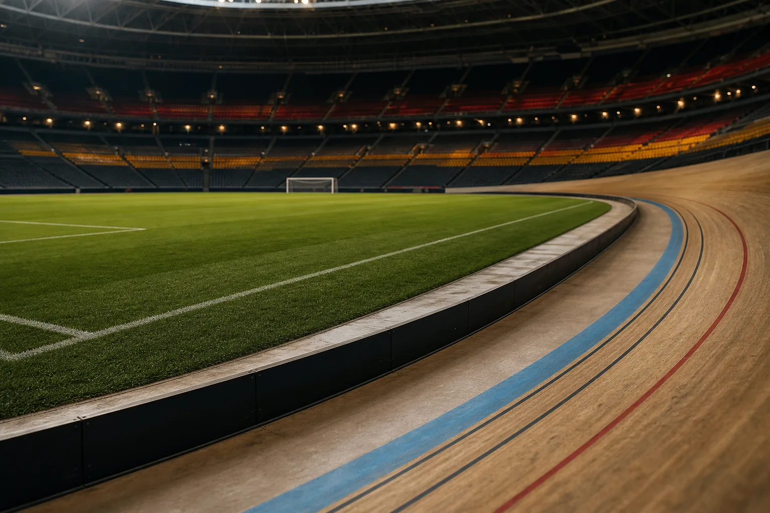 Symbolbild: Deutsche Teams feiern wichtige Erfolge im Fußball und Bahnradsport.