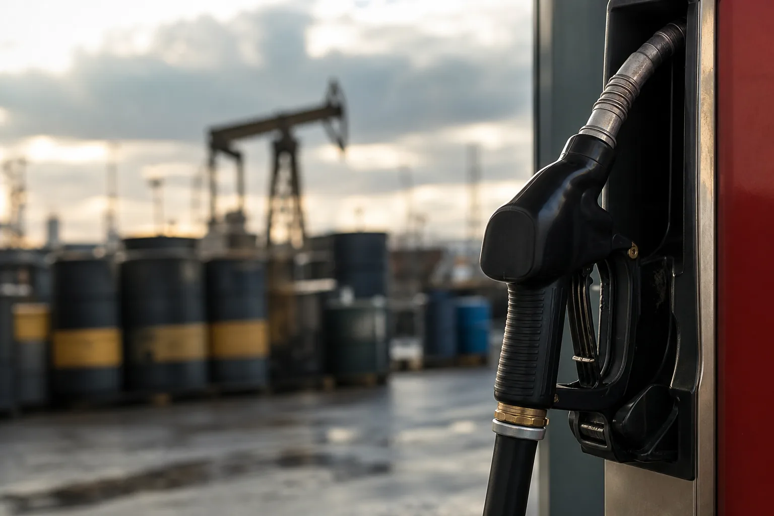 Symbolbild: Hohe Energiepreise und politische Risiken prägen die Debatte über Diesel und Öl.