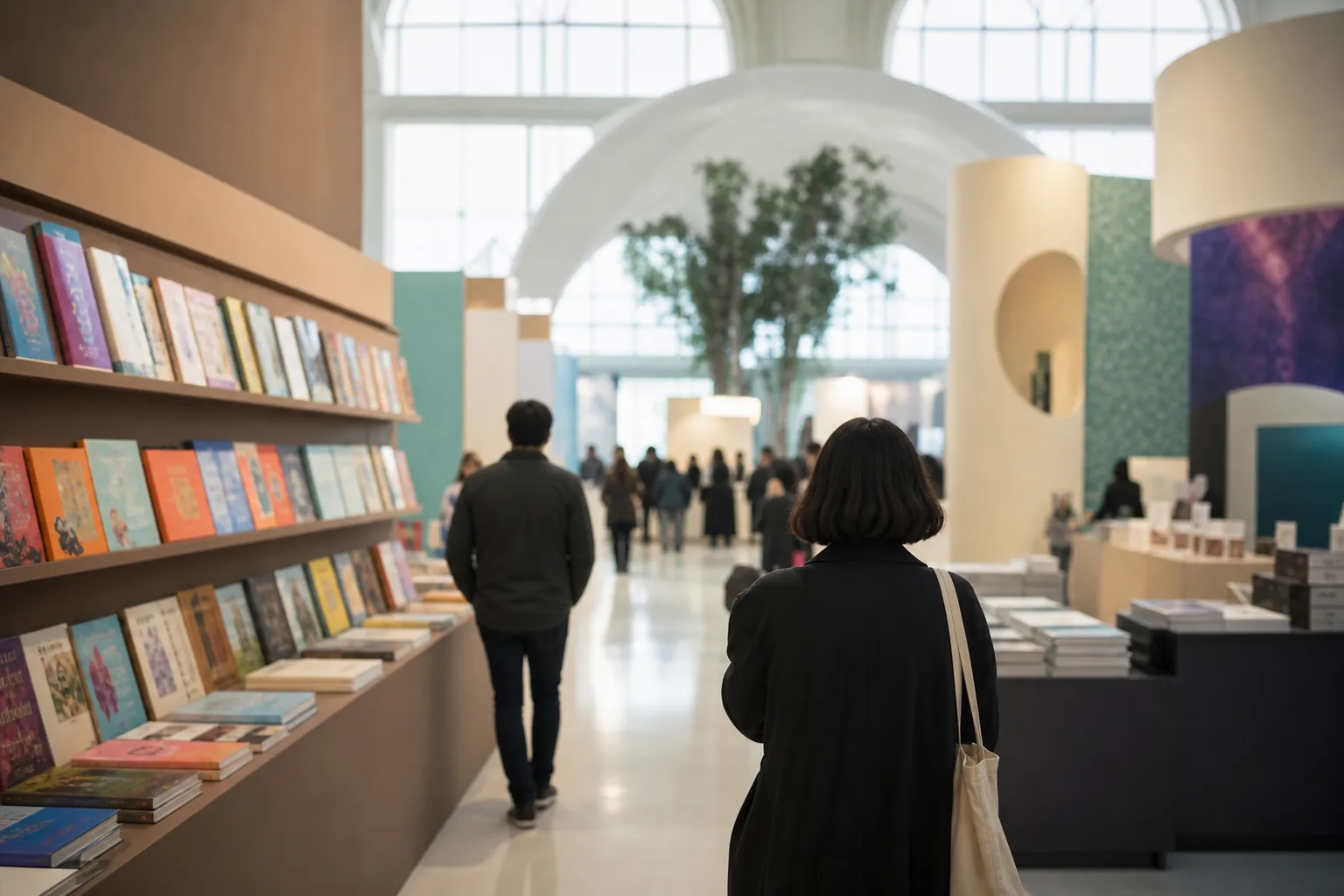 Symbolbild: Die Frankfurter Buchmesse verbindet Literatur, Branchentreff und neue Erzählformate.