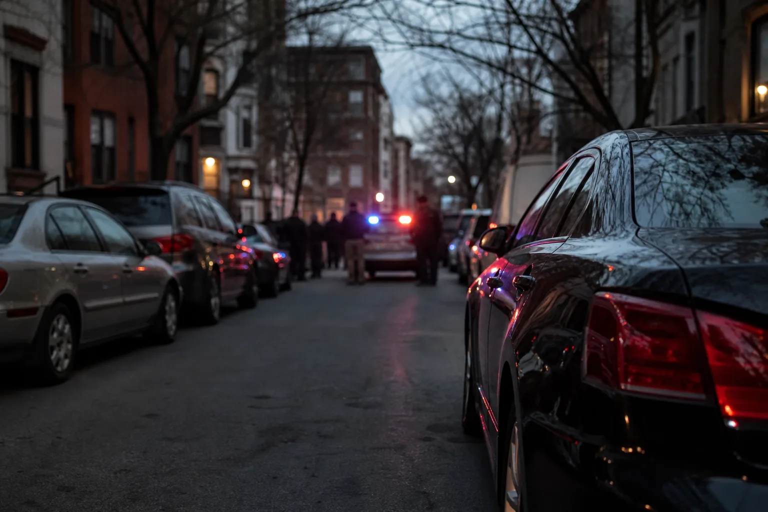 Symbolbild: Einsatzfahrzeuge auf einer Straße in New York.