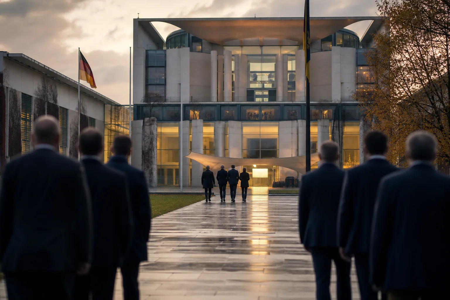Symbolbild: In Berlin ringen Parteien um die Bildung einer neuen Regierung.