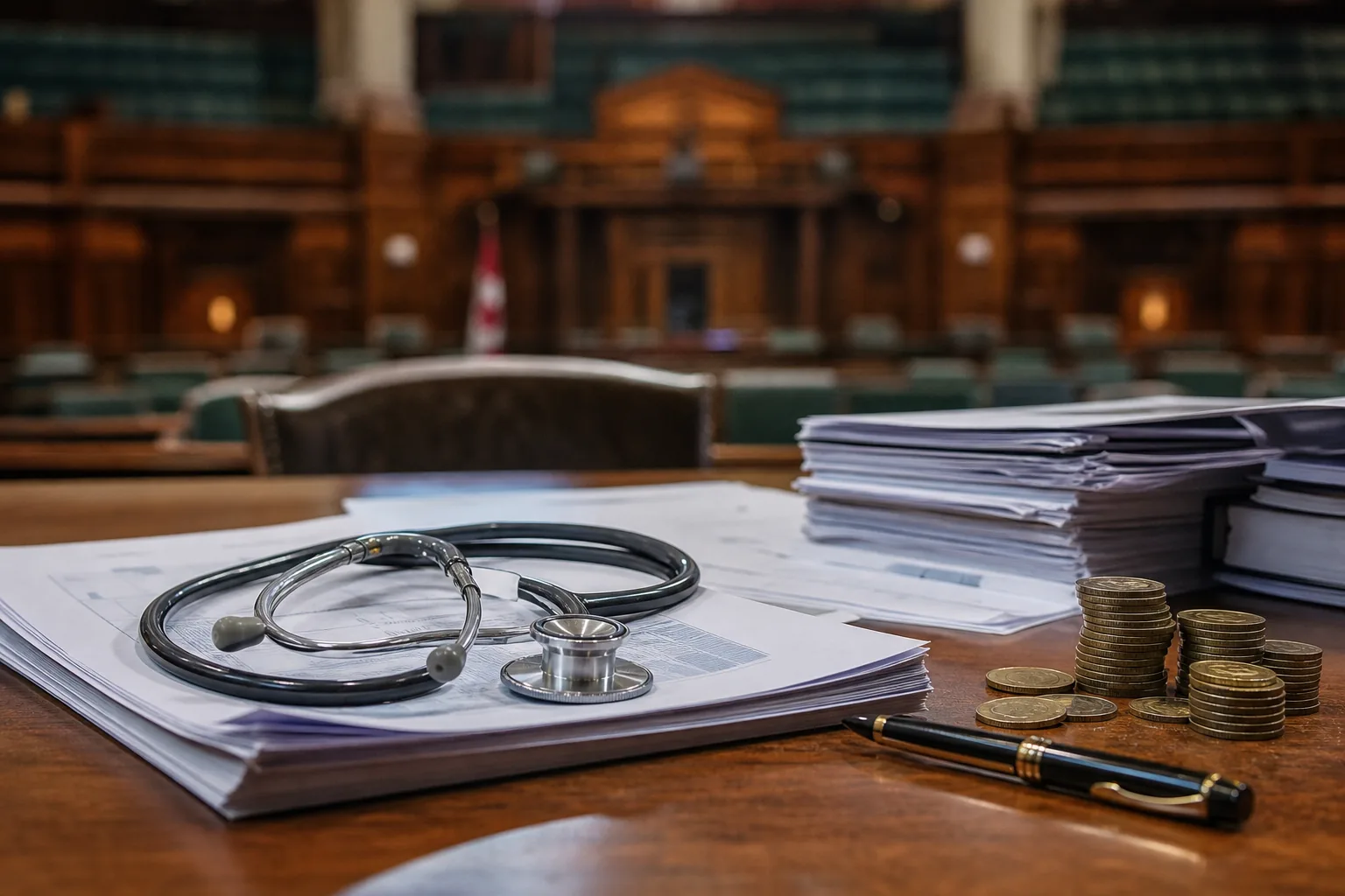 Symbolbild: Pflege und Gesundheit geraten politisch und finanziell stärker unter Druck.