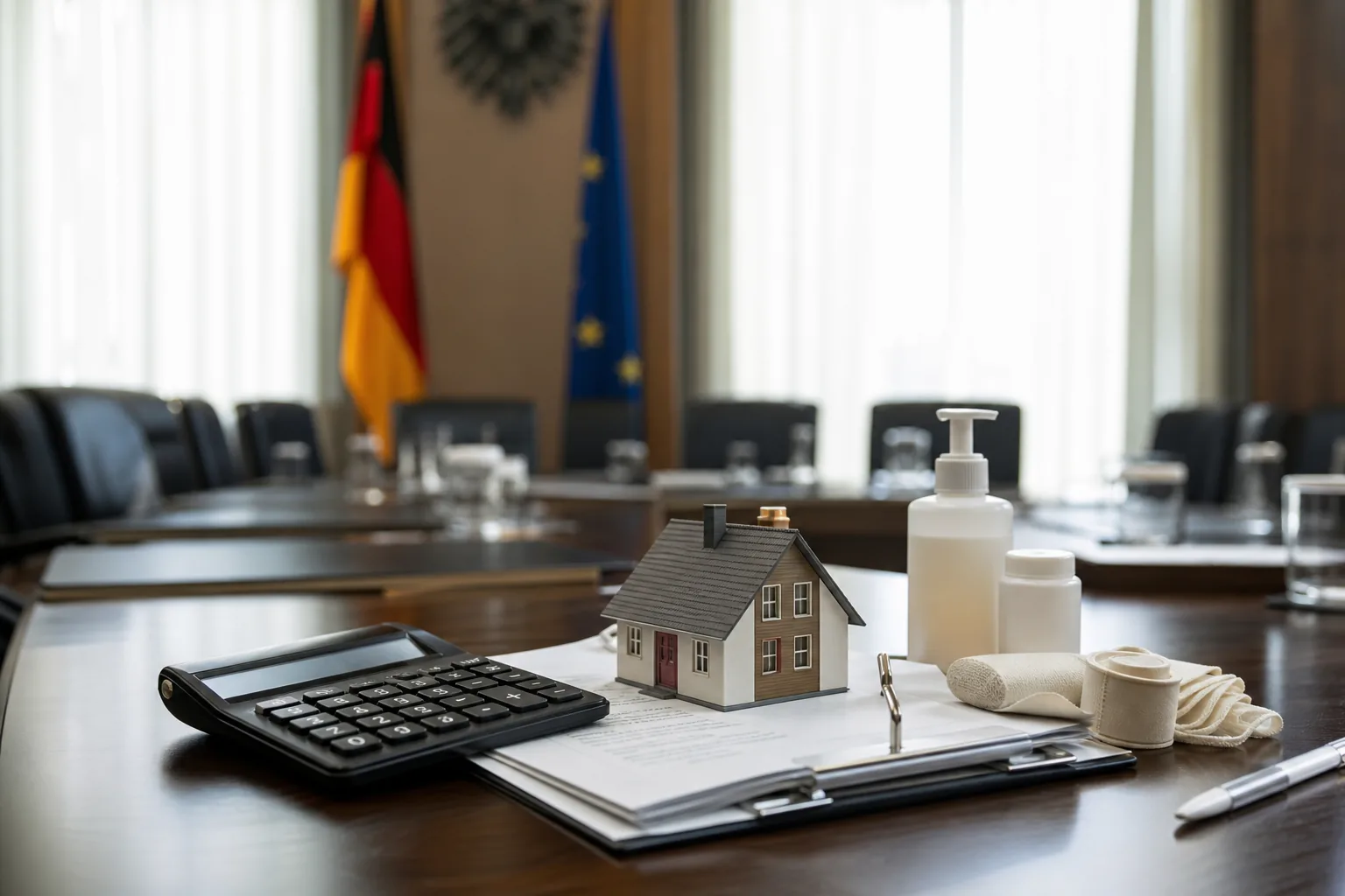 Symbolbild: Die Finanzierung von Pflege und Sozialabgaben wird für die Bundesregierung politisch schwieriger.