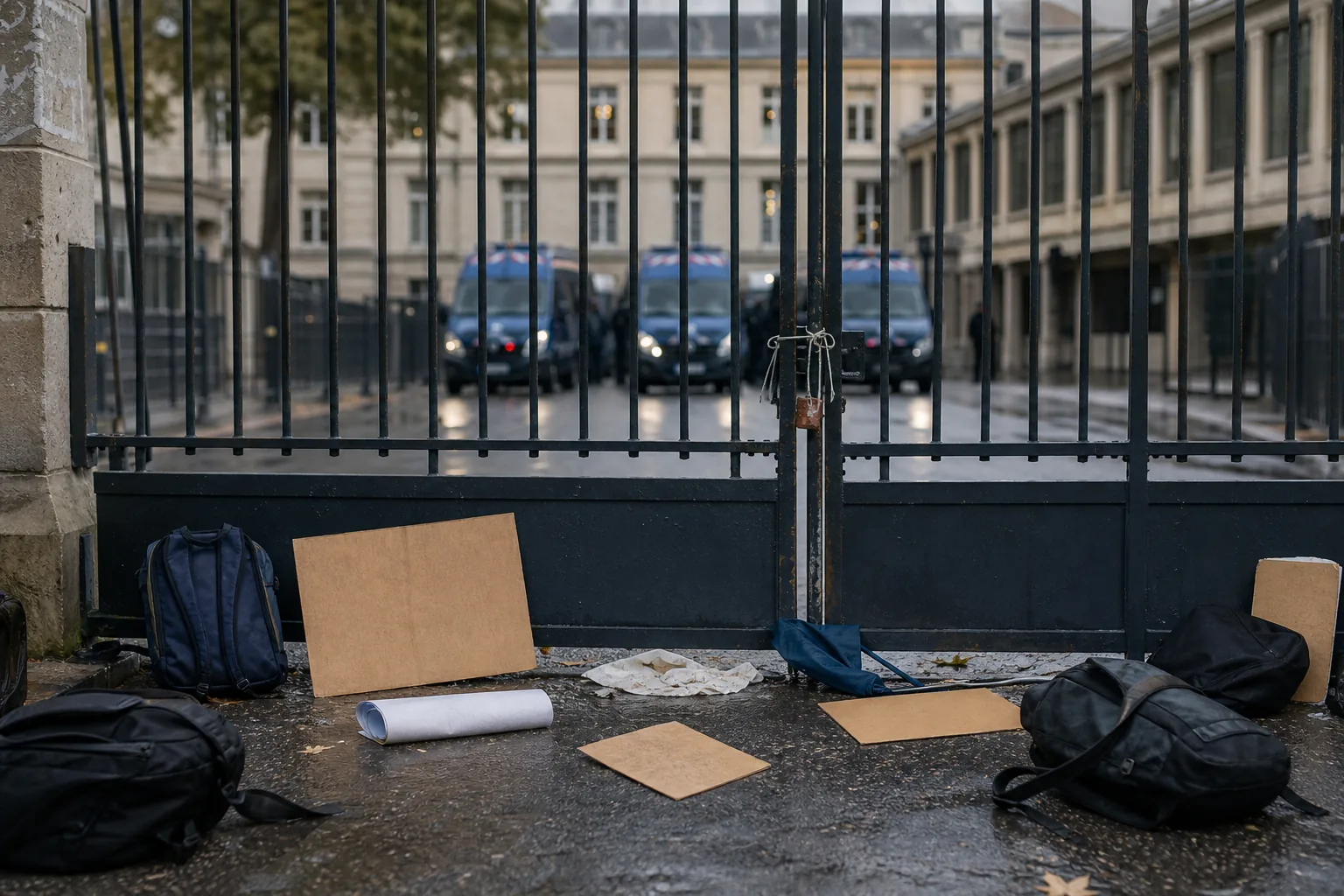 Symbolbild: Die Proteste an französischen Schulen haben sich landesweit ausgeweitet.