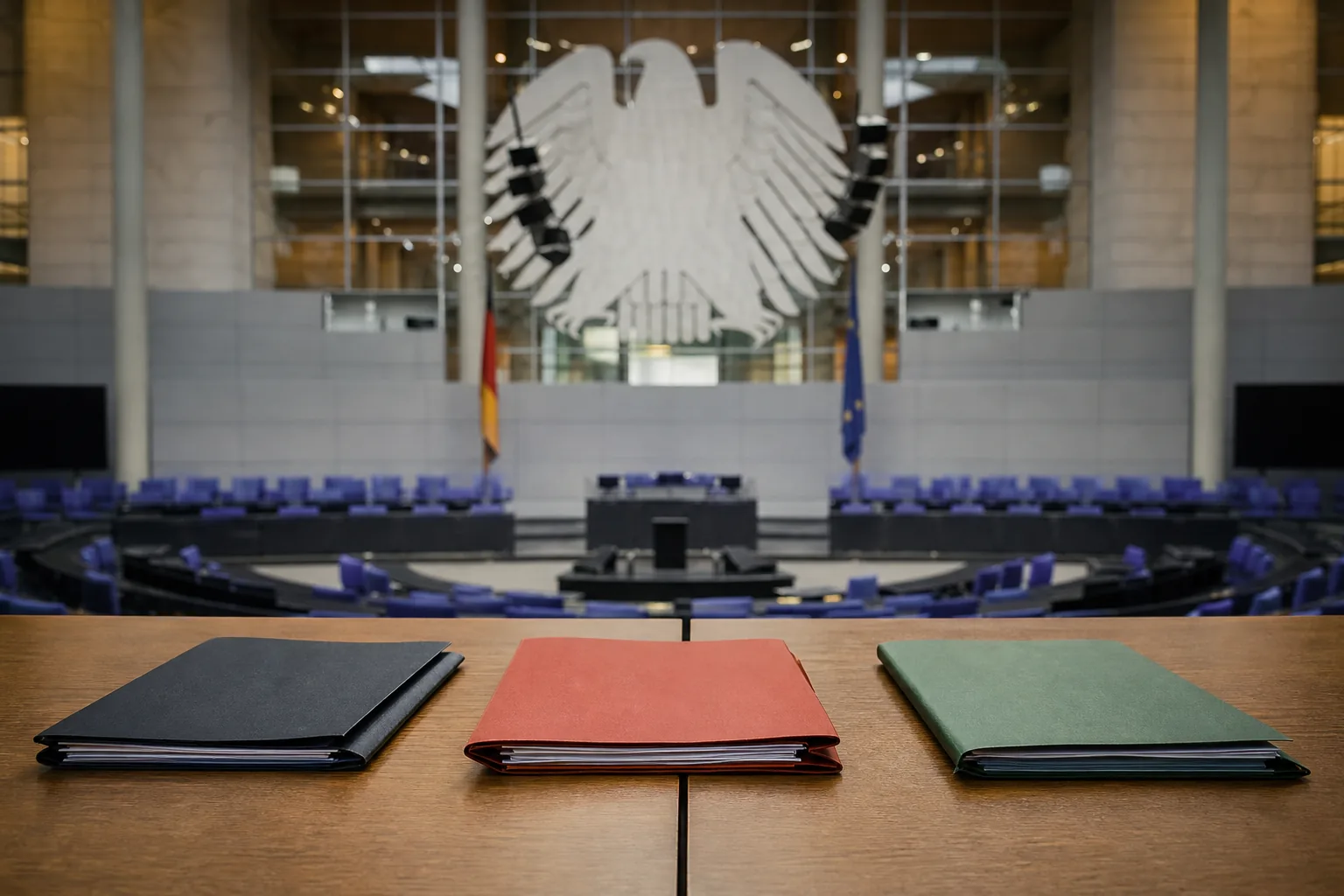 Symbolbild: Die Berliner Sondierungen zwischen Linke, SPD und Grünen sind nach der Aufnahme Vanessa Emdes in die Linksfraktion unterbrochen.