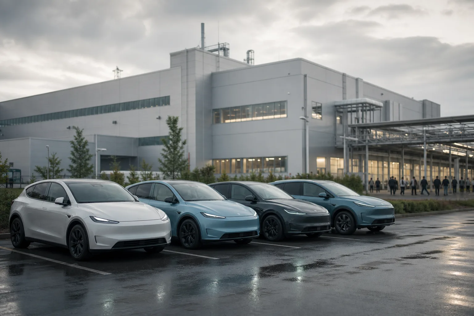 Symbolbild: Die Krise der Autoindustrie belastet auch die anstehende Metall-Tarifrunde.
