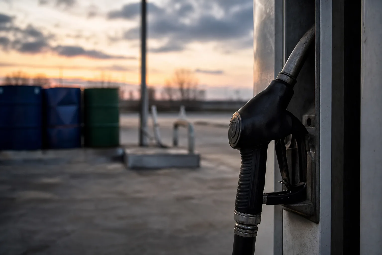 Symbolbild: Eine Zapfsäule steht für die Debatte über Dieselpreise und die Weitergabe von Ölpreisänderungen.