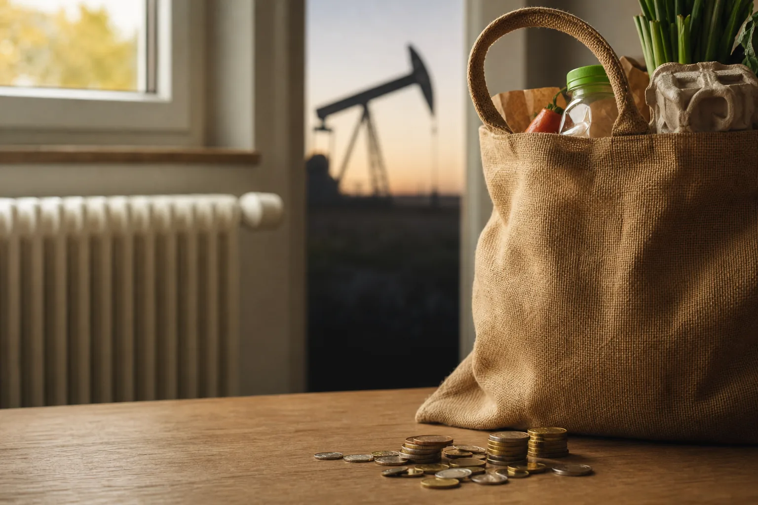 Symbolbild: Steigende Energiepreise belasten Haushalte und Unternehmen und verstärken die Sorge vor anhaltender Inflation.