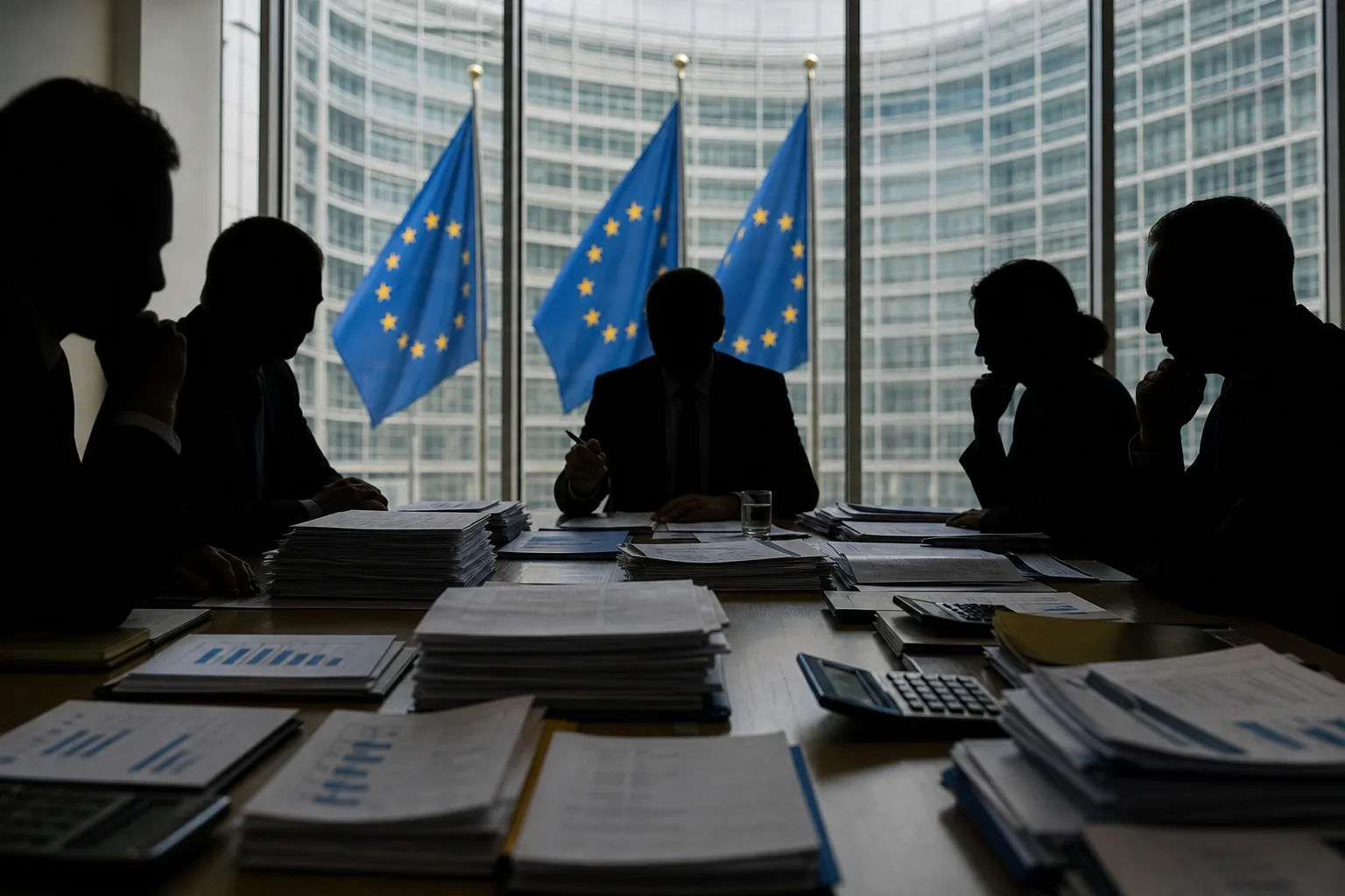 Symbolbild: Die EU ringt um zusätzliche Mittel für die Ukraine und den künftigen Haushalt.
