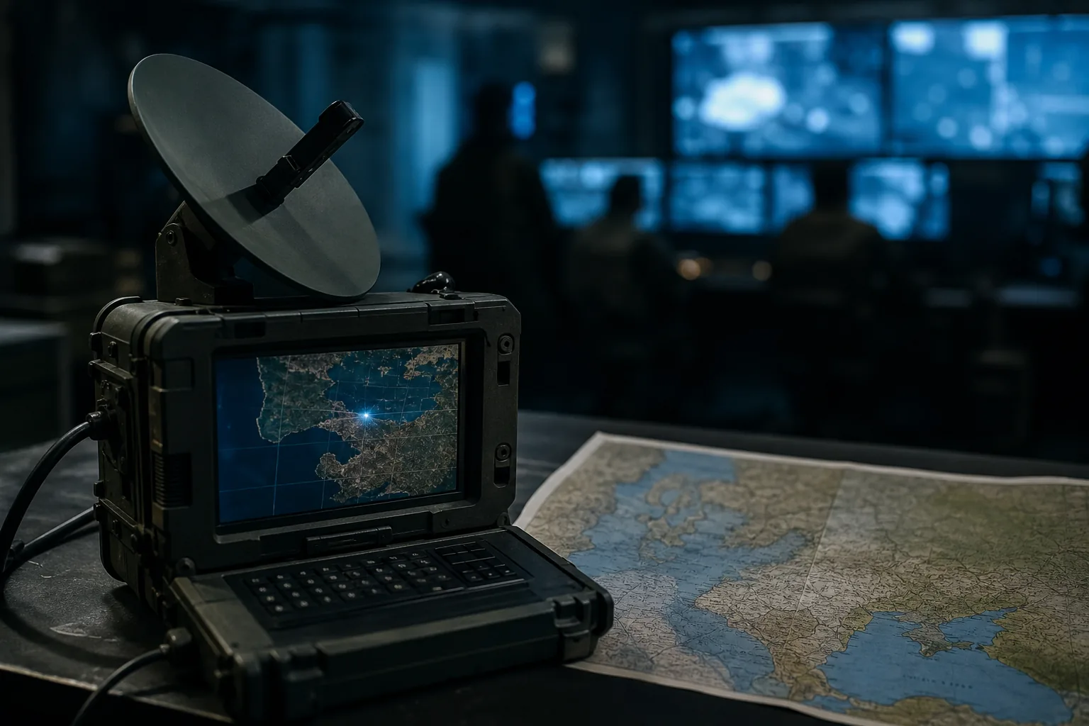 Symbolbild: Satellitenkommunikation steht im Zentrum des Streits um die Unterstützung der Ukraine.